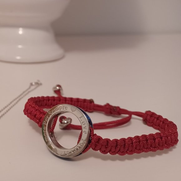 One of a Kind ITALIAN LOVE AMORE Bracelet from Europe - Picture 1 of 3